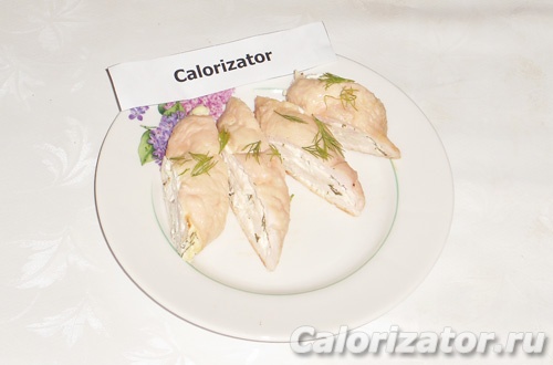 Куриная грудка со сливочным сыром Куриная грудка со сливочным сыром