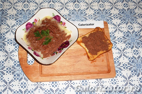 Паштет из печени кролика Паштет из печени кролика