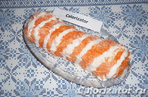 Оранжевый салат Оранжевый салат
