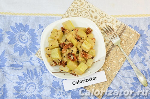 Кабачки с грецкими орехами Кабачки с грецкими орехами