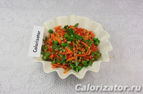 Салат с чечевицей и рукколой Салат с чечевицей и рукколой