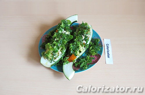 Лодочки из цуккини Лодочки из цуккини