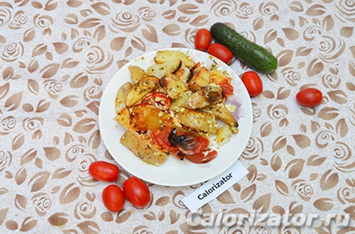 Картофель по-деревенски Картофель по-деревенски
