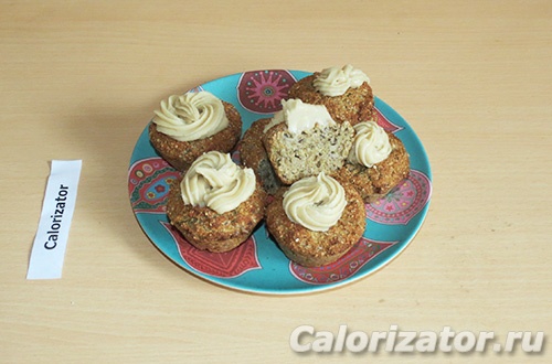 Кексы с кокосовой сгущенкой Кексы с кокосовой сгущенкой