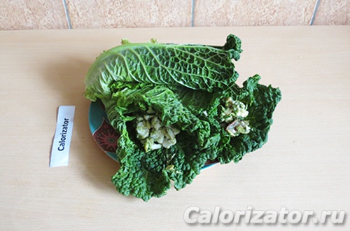 Голубцы из савойской капусты Голубцы из савойской капусты