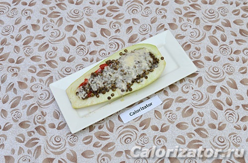 Кабачок с чечевицей Кабачок с чечевицей