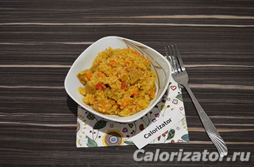 Плов с сейтаном Плов с сейтаном