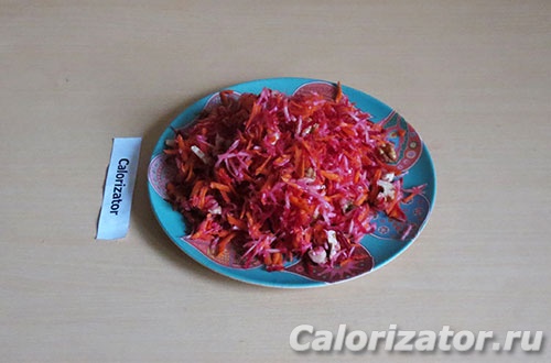 Салат с кольраби Салат с кольраби
