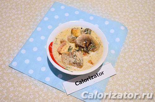 Соус из сыра и шампиньонов Соус из сыра и шампиньонов