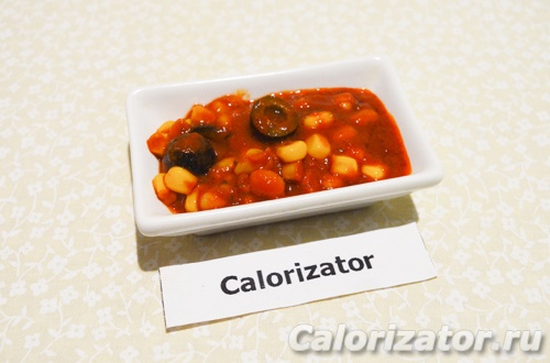 Соус из фасоли и кукурузы Соус из фасоли и кукурузы