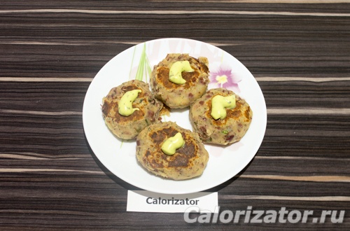 Котлеты из картофеля и фасоли Котлеты из картофеля и фасоли