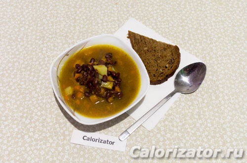Суп из тыквы с фасолью Суп из тыквы с фасолью