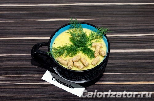 Гороховый суп пюре с кабачком Гороховый суп пюре с кабачком