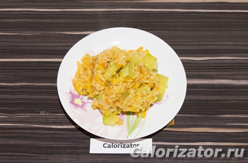Рис с кабачком на кокосовом молоке Рис с кабачком на кокосовом молоке