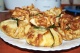 Блинные мешочки с шампиньонами