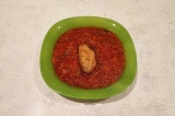 Готовое блюдо: борщ с квашеной капустой