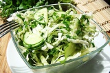 Салат из капусты с огурцами Салат из капусты с огурцами