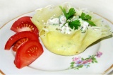 Сырные корзинки с салатом из языка Сырные корзинки с салатом из языка