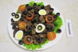 Салат с куриной печенкой Салат с куриной печенкой