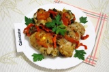 Сочное чахохбили из курицы Сочное чахохбили из курицы