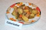 Мясное рагу со стручковой фасолью Мясное рагу со стручковой фасолью