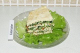 Куриный торт с овощным кремом Куриный торт с овощным кремом