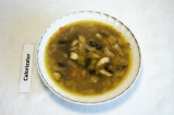 Суп с шампиньонами Суп с шампиньонами