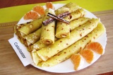 Блины мандариновые Блины мандариновые