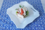 Бутерброд с крабовым мясом Бутерброд с крабовым мясом