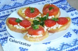 Гренки с брынзой Гренки с брынзой
