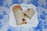 Шаурма с курицей без соуса Шаурма с курицей без соуса