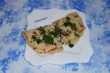 Кыстыбый с картофелем Кыстыбый с картофелем