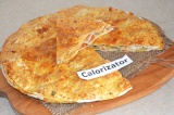 Быстрый закусочный пирог из лаваша Быстрый закусочный пирог из лаваша