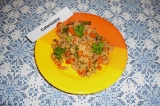 Кус-кус с грибами и овощами Кус-кус с грибами и овощами