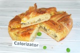 Пирог с грибами и луком Пирог с грибами и луком