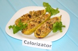 Кабачки с кус-кусом и грибами Кабачки с кус-кусом и грибами
