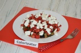 Овощной салат с сыром фета Овощной салат с сыром фета