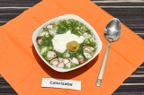 Окрошка с адыгейским сыром Окрошка с адыгейским сыром