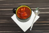 Свекольный суп с кислой капустой Свекольный суп с кислой капустой