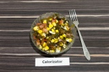 Салат из морской капусты и кукурузы Салат из морской капусты и кукурузы