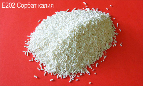 Консервант сорбат калия вреден или нет